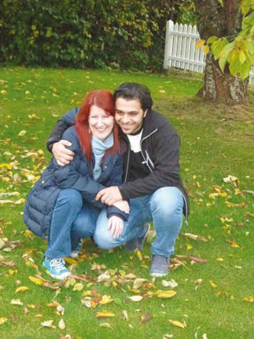 tracey and ahmed are waiting to begin a new life in sweden once ahmed gets legal residency in the country photo ahmad al haj and tracey shelton tracey and ahmed are waiting to begin a new life in sweden once ahmed gets legal residency in the country photo ahmad al haj and tracey shelton