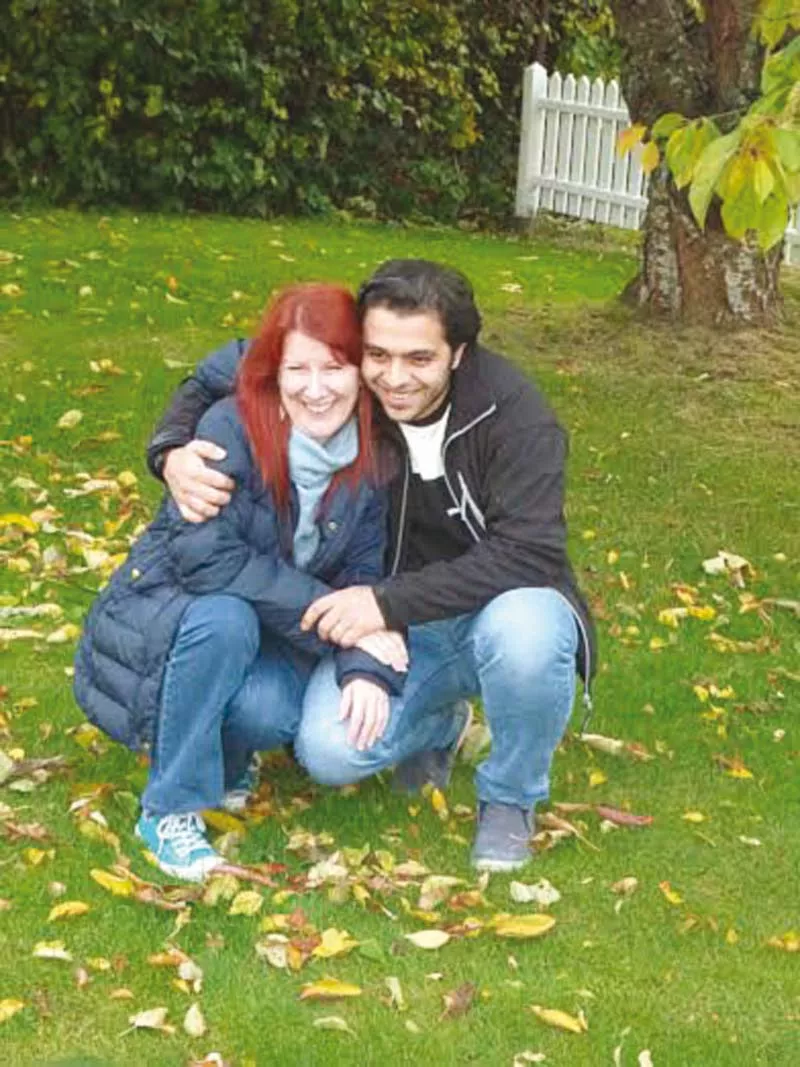 tracey and ahmed are waiting to begin a new life in sweden once ahmed gets legal residency in the country photo ahmad al haj and tracey shelton tracey and ahmed are waiting to begin a new life in sweden once ahmed gets legal residency in the country photo ahmad al haj and tracey shelton