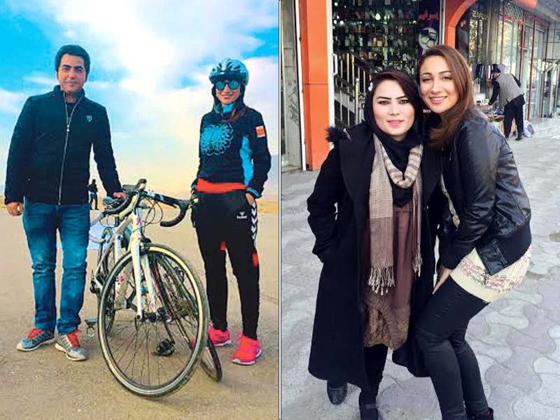 anoushey was contacted by afghan channel tolo as their team learnt that she is a travel enthusiast photos publicity