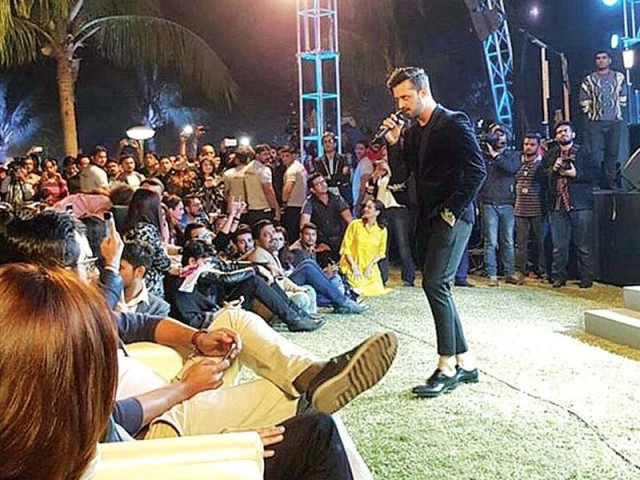 with musicians such as atif aslam featuring on the album the concert shaped up to include some catchy tunes photo publicity with musicians such as atif aslam featuring on the album the concert shaped up to include some catchy tunes photo publicity