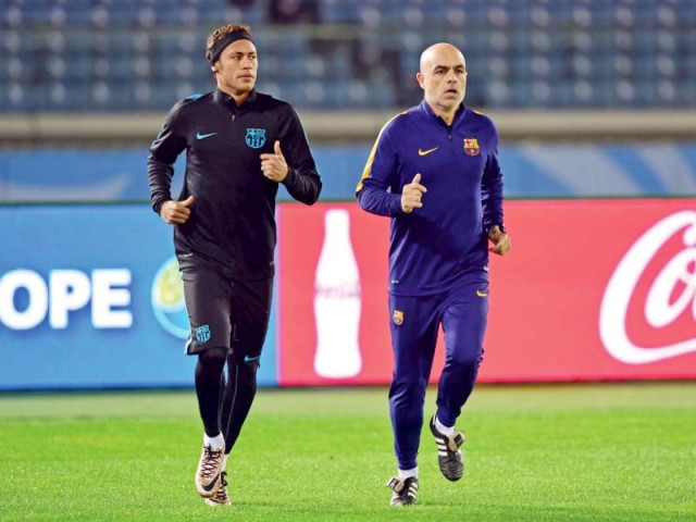although neymar is likely to miss the clash with a groin strain evergrande coach scolari still believes barca have enough players who can hurt you everywhere photo afp although neymar is likely to miss the clash with a groin strain evergrande coach scolari still believes barca have enough players who can hurt you everywhere photo afp