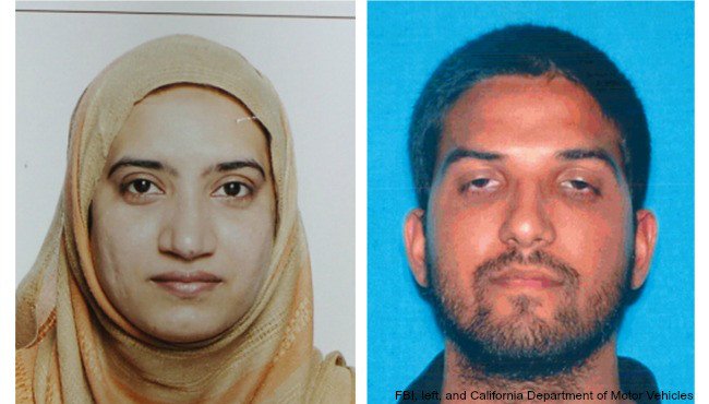 no evidence california shooters were part of terrorist cell fbi