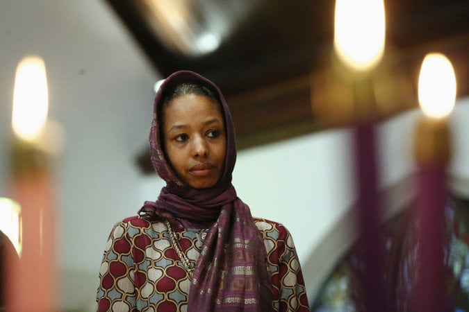 larycia hawkins an associate professor of political science at wheaton college wore a hijab at a church service in chicago photo stacey wescott chicago tribune via associated press