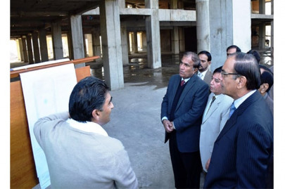 new head office nab chief for speedy work on project new head office nab chief for speedy work on project