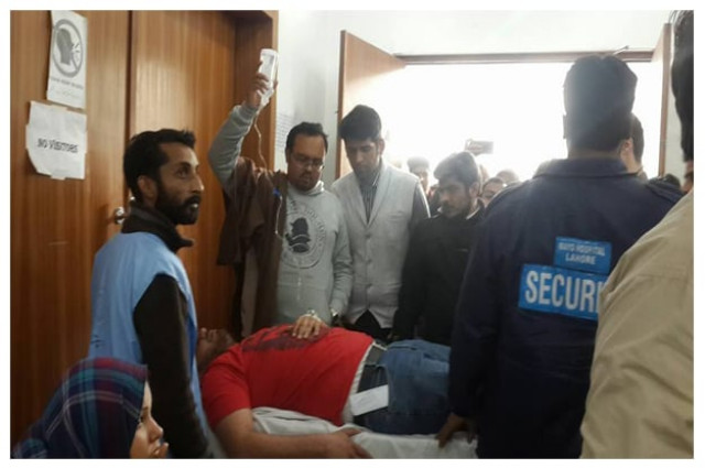 the protesting doctors said the hospital administration and the government should improve security for doctors photo facebook the protesting doctors said the hospital administration and the government should improve security for doctors photo facebook