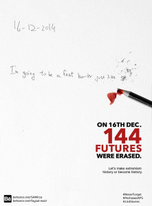 unfinished stories three pakistani artists pay touching tribute to aps victims