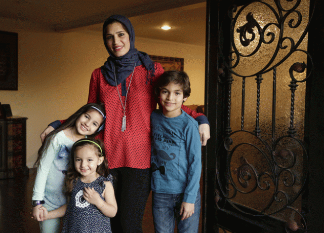 mirvette judeh poses with her children in buena park california on december 17 2015 photo reuters