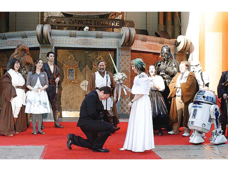 the couple planned to celebrate by seeing the movie afterward photo file