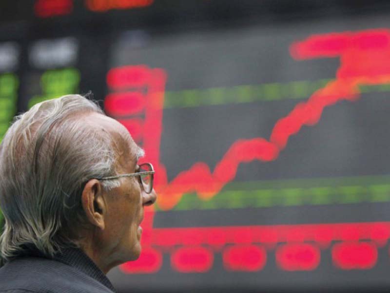 benchmark kse 100 index falls 332 50 points