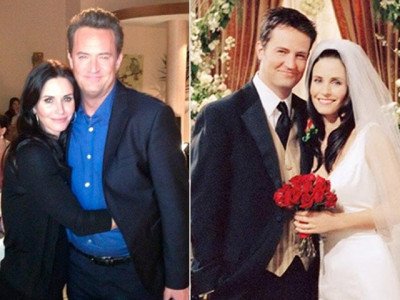 are monica and chandler dating in real life are monica and chandler dating in real life