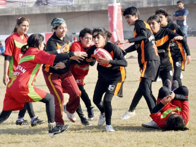 according to khwaja the event is the first step intended to convince the women of the country that rugby as a sport can be pursued professionally photo shafiq malik express according to khwaja the event is the first step intended to convince the women of the country that rugby as a sport can be pursued professionally photo shafiq malik express