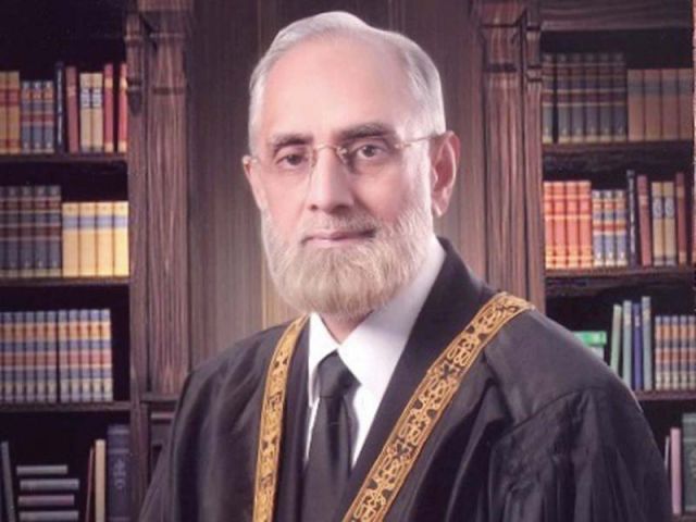 chief justice of pakistan cjp anwar zaheer jamali photo file