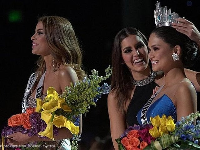 miss colombia had already been crowned miss universe when steve harvey realised his mistake photo twitter missuniverse