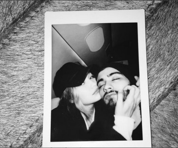 is it official zayn and gigi cuddle up in instagram post