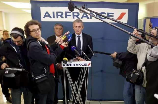airfrance chief executive frederic gagey speaks during a news conference in paris france december 20 2015 photo reuters airfrance chief executive frederic gagey speaks during a news conference in paris france december 20 2015 photo reuters