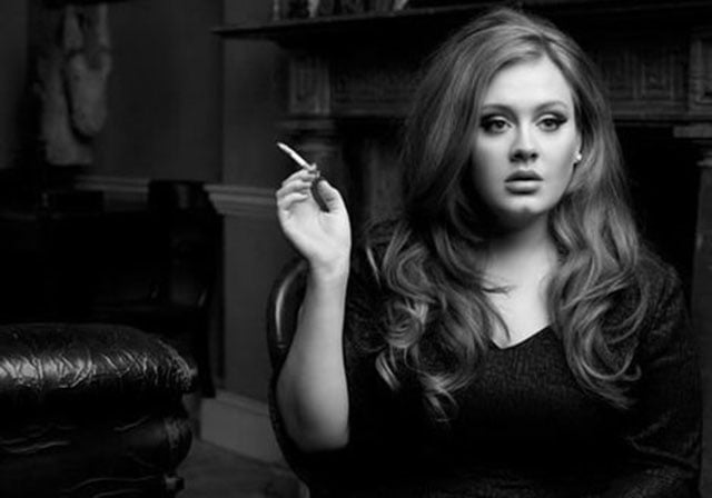 Adele quit smoking due to fear of death