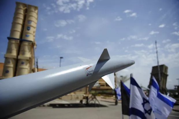 a david 039 s sling anti rocket missile at israel 039 s coastal palmachim air force base photo afp a david 039 s sling anti rocket missile at israel 039 s coastal palmachim air force base photo afp