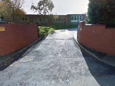two severed pig heads left outside islamic school in uk