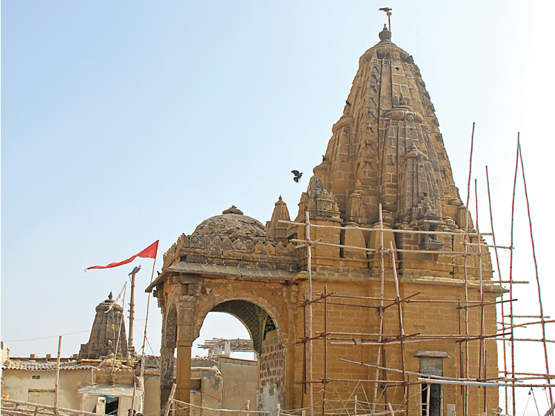 us to provide 250 000 to rehabilitate varun dev temple