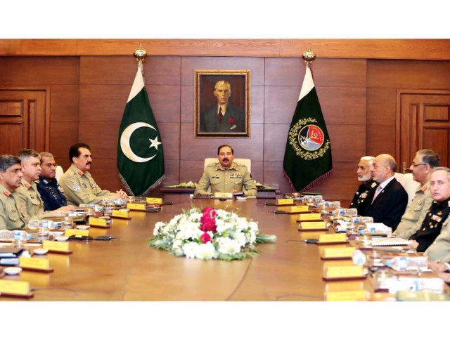 gen rashad mahmood presides over the joint chiefs of staff committee meeting photo inp gen rashad mahmood presides over the joint chiefs of staff committee meeting photo inp