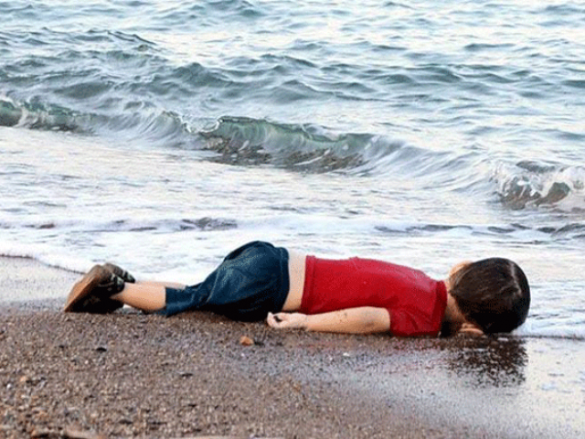 father of drowned syrian toddler asks world to open its doors