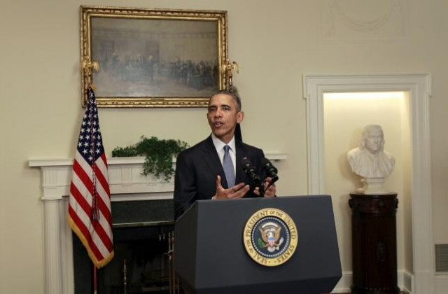 us president barack obama delivers a statement on the climate agreement at the white house in washington december 12 2015 photo reuters us president barack obama delivers a statement on the climate agreement at the white house in washington december 12 2015 photo reuters