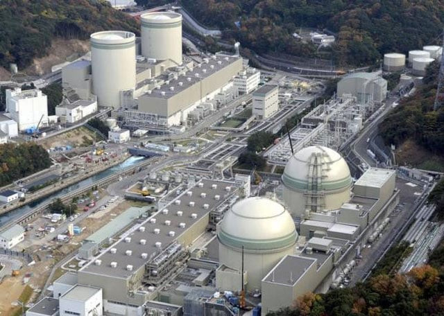 an aerial view shows no 4 front l no 3 front r no 2 rear l and no 1 reactor buildings at kansai electric power co 039 s takahama nuclear power plant in takahama town fukui prefecture in this photo taken by kyodo november 27 2014 photo reuters an aerial view shows no 4 front l no 3 front r no 2 rear l and no 1 reactor buildings at kansai electric power co 039 s takahama nuclear power plant in takahama town fukui prefecture in this photo taken by kyodo november 27 2014 photo reuters