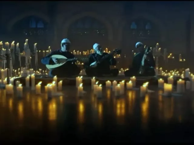 indian musicians pay tribute to the festive occasion by strumming popular tunes on traditional instruments screengrab indian musicians pay tribute to the festive occasion by strumming popular tunes on traditional instruments screengrab