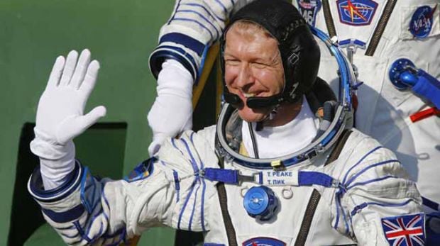 astronaut tim peake photo afp