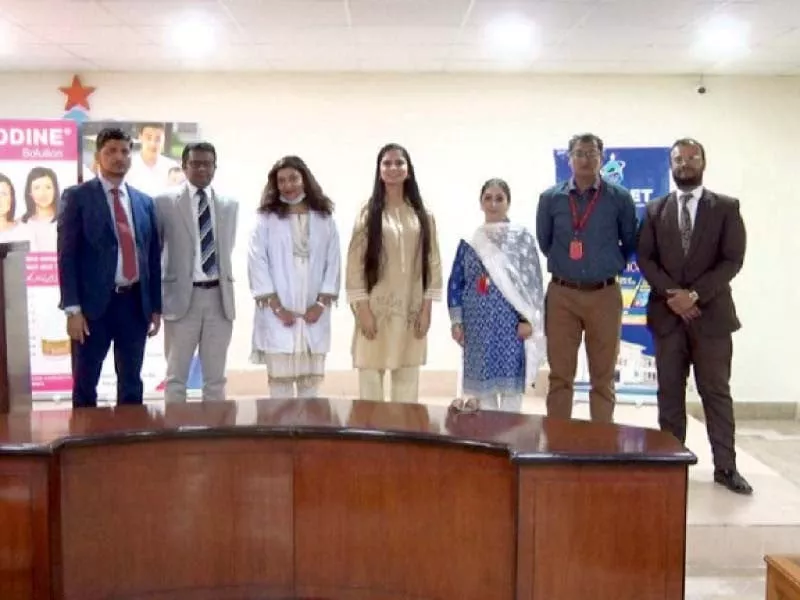 panelists explained importance of personal hygiene to female students at paf kiet main campus photo express panelists explained importance of personal hygiene to female students at paf kiet main campus photo express