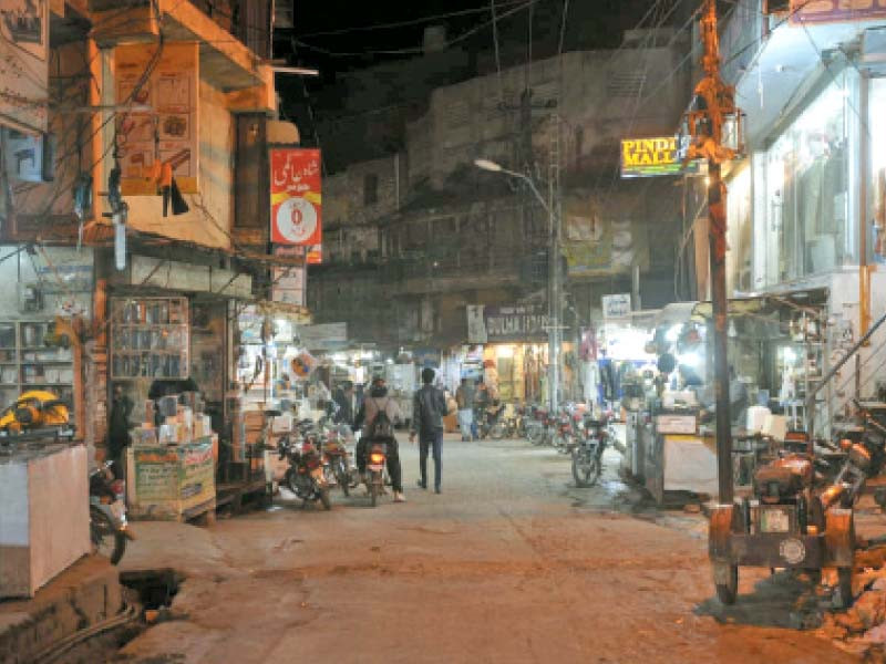 Kalan Bazaar in Attock