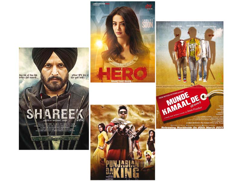 unlike pakistan india saw numerous punjabi releases this year that did well on the box office photos file