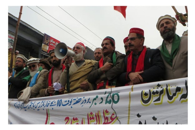 political leaders addressing a public gathering held in khar bajaur agency against the fcr photo express political leaders addressing a public gathering held in khar bajaur agency against the fcr photo express