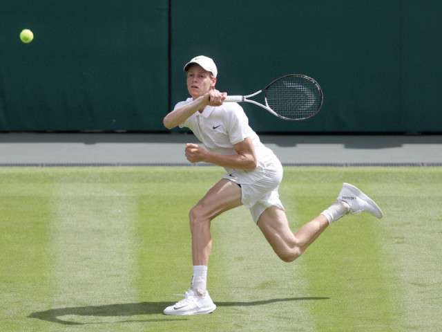 brilliant jannik sinner becomes the first italian since 1976 to lift a grand slam trophy photo afp brilliant jannik sinner becomes the first italian since 1976 to lift a grand slam trophy photo afp