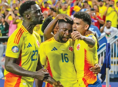 colombia edge uruguay to reach copa final