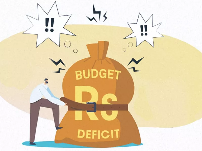 budget deficit hits record rs7 7tr