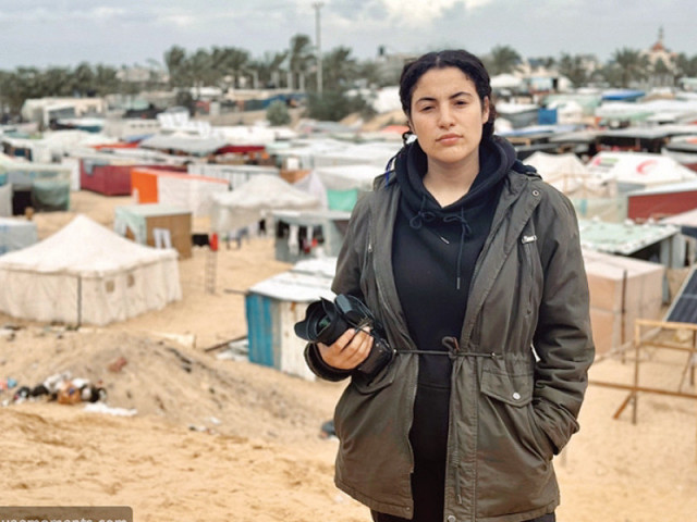since october 7 owda has dedicated herself to documenting her daily reality in gaza under israeli occupation photo file since october 7 owda has dedicated herself to documenting her daily reality in gaza under israeli occupation photo file