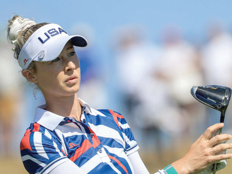 nelly korda is hoping to rediscover her winning form at the british open photo afp