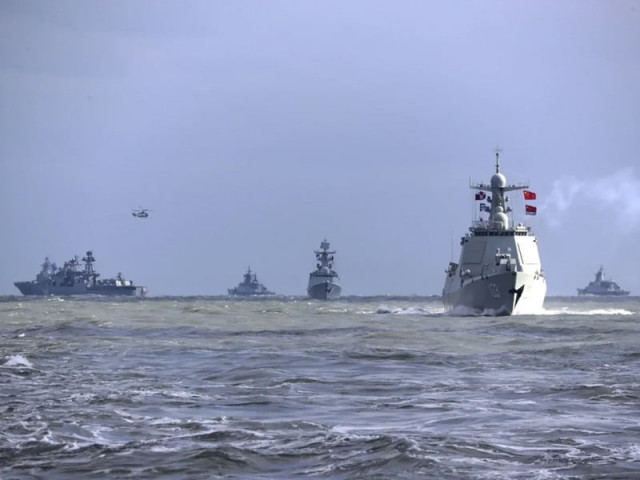 russia china join forces for major naval exercise russia china join forces for major naval exercise
