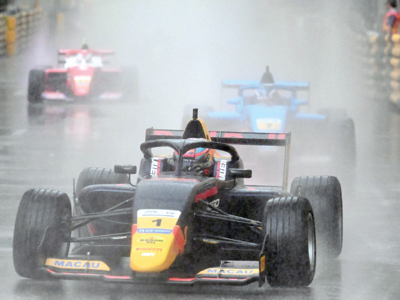 red bull junior oliver goethe has been quick all week in macau and hopes to follow in max verstappen s tyre tracks to formula one photo afp