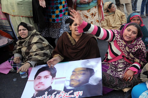 the protesters dispersed after cia sp umar virk assured them of action against those identified in the complaint photo express