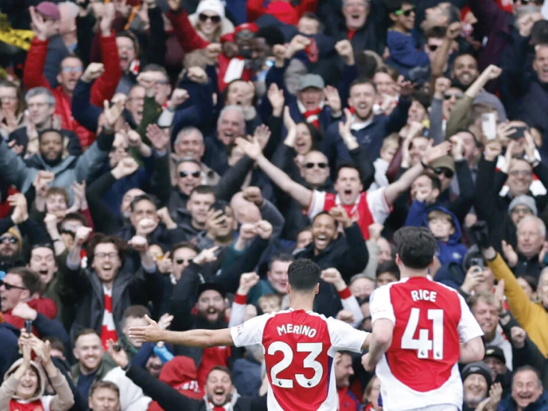 mikel merino centre scored arsenal s winner against chelsea photo afp mikel merino centre scored arsenal s winner against chelsea photo afp