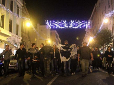 hundreds march in corsica after violent anti arab protests