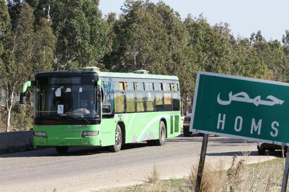 at least 14 killed in bomb blasts in syria 039 s homs state media photo afp