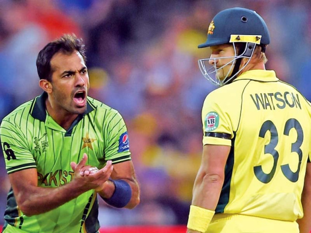 the video of wahab clapping in watson s face repeatedly went viral and was replayed throughout the remaining broadcast of the 11th world cup photo afp the video of wahab clapping in watson s face repeatedly went viral and was replayed throughout the remaining broadcast of the 11th world cup photo afp