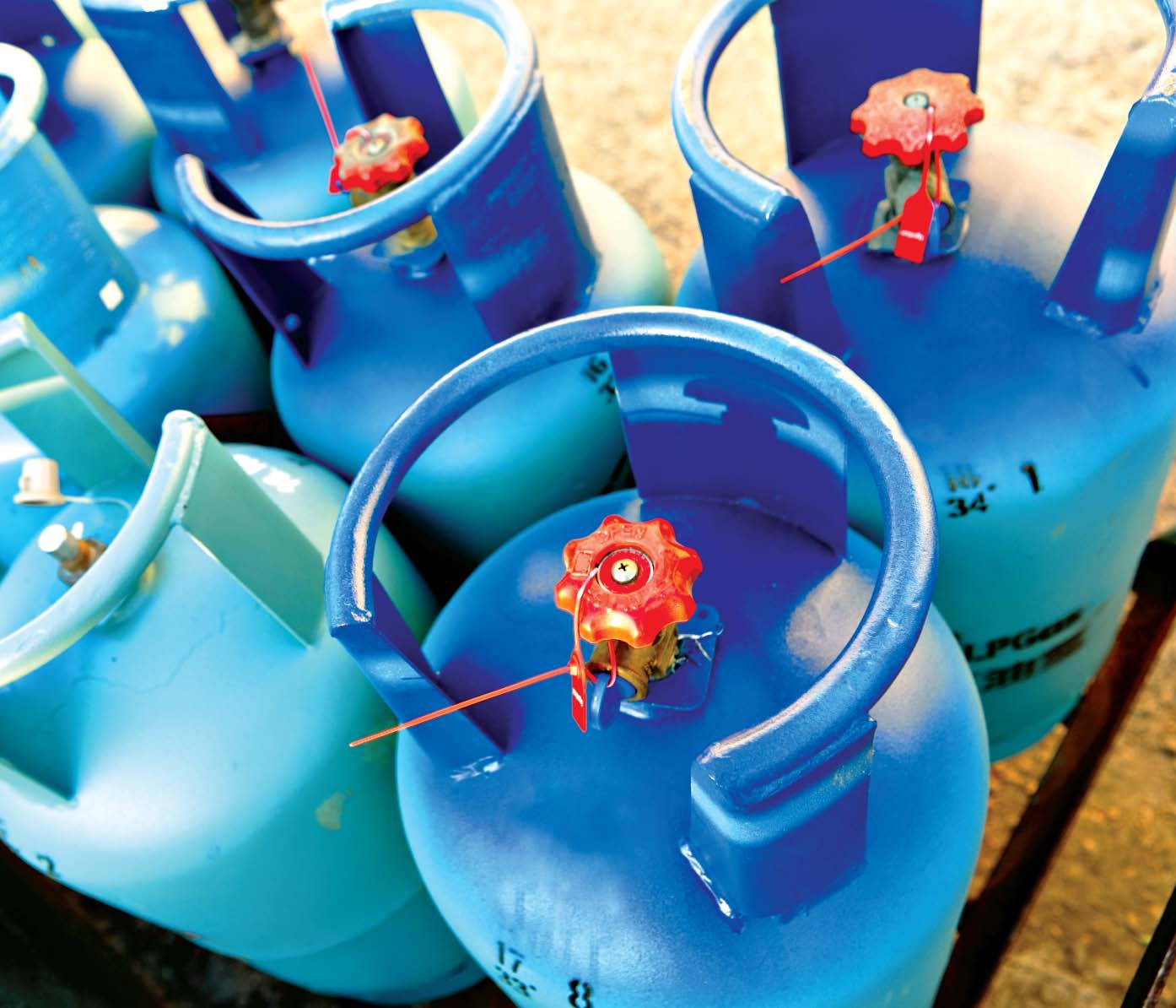 lpg stations could only be set up on roads or highways having minimum width of 60 feet stock image