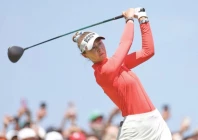 nelly korda and kim sei young share the us women s open lead after strong third round performances photo afp file