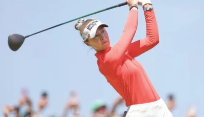 nelly korda and kim sei young share the us women s open lead after strong third round performances photo afp file nelly korda and kim sei young share the us women s open lead after strong third round performances photo afp file