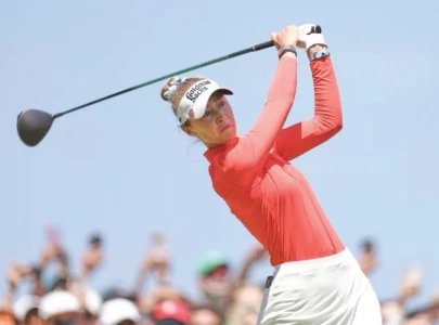 korda shares lead with kim sei young