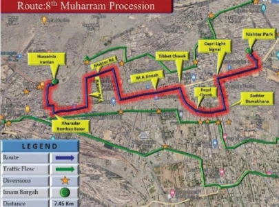 karachi rerouted as processions take over roads karachi rerouted as processions take over roads